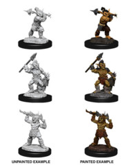 DND UNPAINTED MINIS WV12 GOBLINS AND GOBLIN BOSS